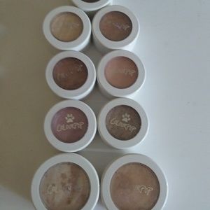 Colourpop Super Shock shadows and highlighters